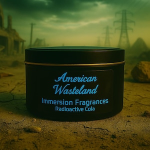 American Wasteland- Gaming Inspired Scented Candle