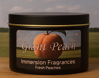 Giant Peach - Literature Inspired Scented Candle