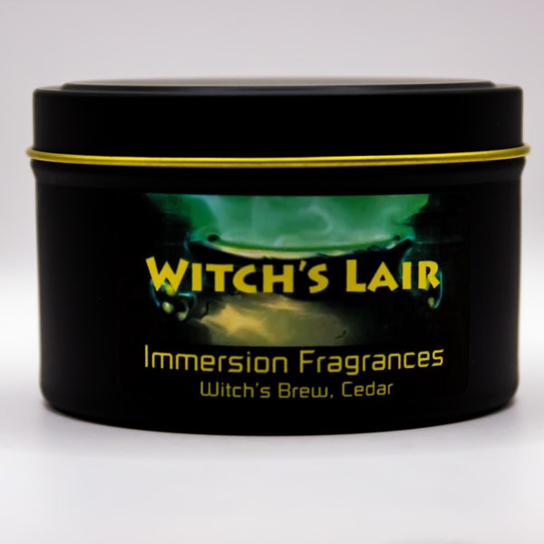 Witch's Lair - Video Game Inspired Candle