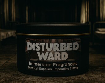 Disturbed Ward - Literature Inspired Scented Candle