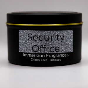 Security Office - Video Game Inspired Scented Candle