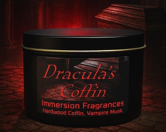 Dracula's Coffin - Literature Inspired Scented Candle