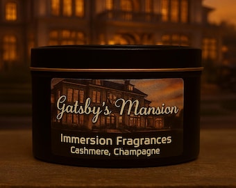 Gatsby's Mansion - Literature Inspired Scented Candle