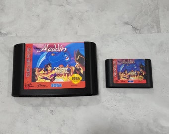 3D printed Sega Genesis-inspired Aladdin XL Giant Wall Art Cartridge Art Decor