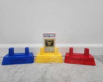 3D Printed PSA Slab Holder Pokemon Display Trading Cards