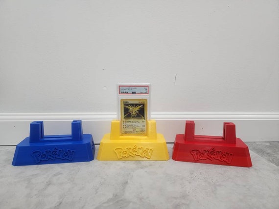 3d printed pokemon card stand Pokemon Card Stands STL | 3D Printable Organizer main image 0