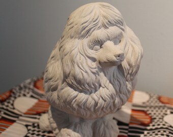 Vintage Style Ceramic Poodle