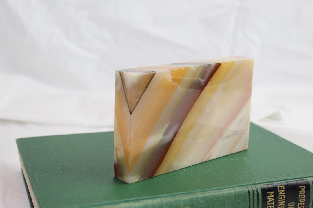 Stone Paperweights Unique Stone Paperweight - Etsy