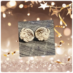 WSSU RAM Stud Earrings, WSSU rams, wssu accessories, wssu gift, wssu graduation, wssu Earrings, wssu grad, ram earrings