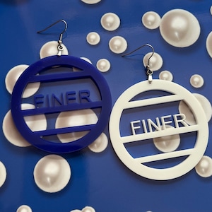 Zeta Phi Beta fijnere oorbellen