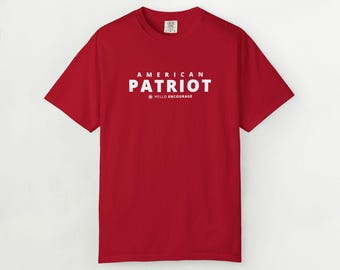 American Patriotic T-Shirt, Comfort Colors Tee, Red White Blue, All American Tee, Fourth of July Shirt, American Shirt, Independence Day