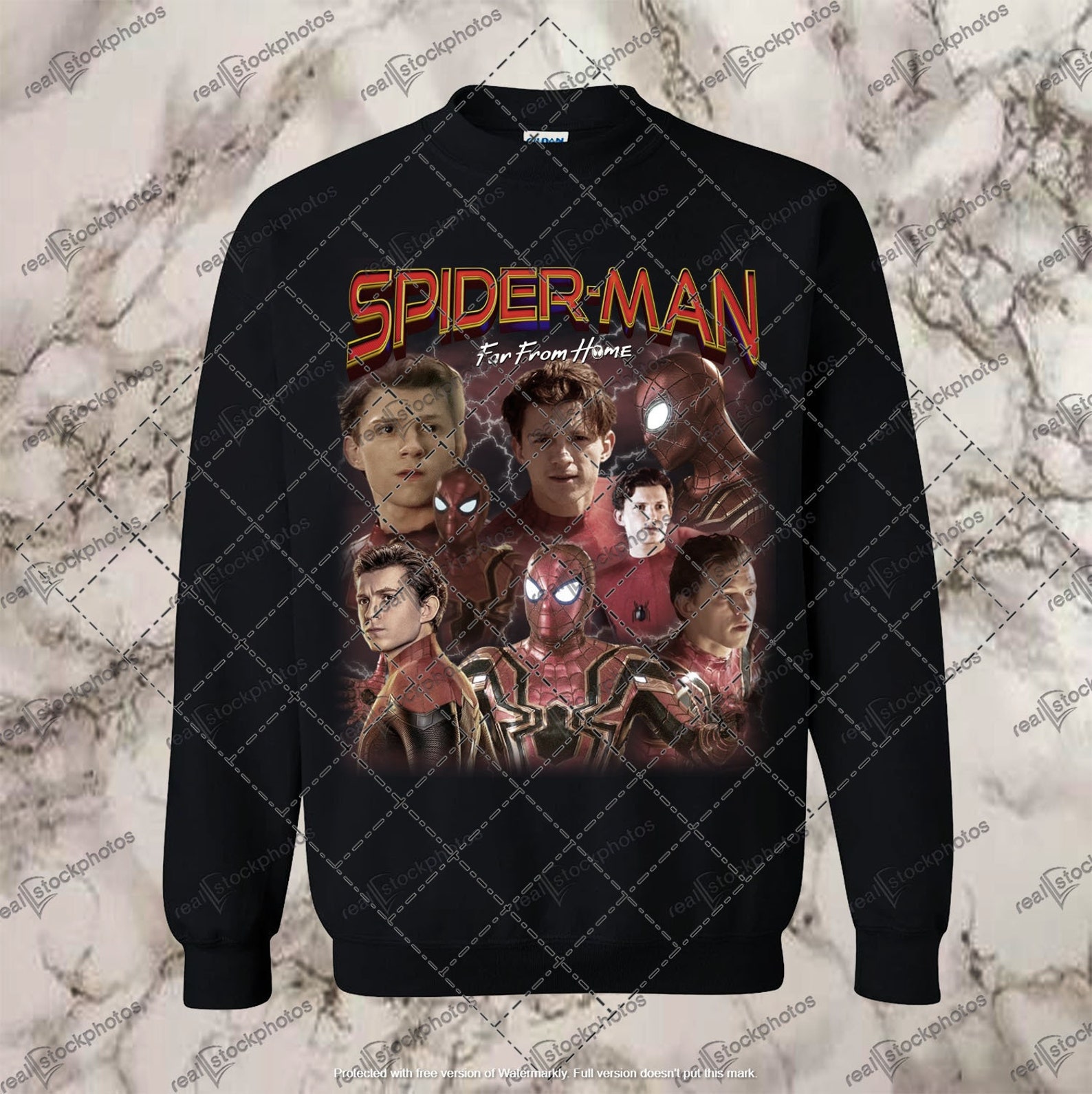 hot topic spiderman sweatshirt