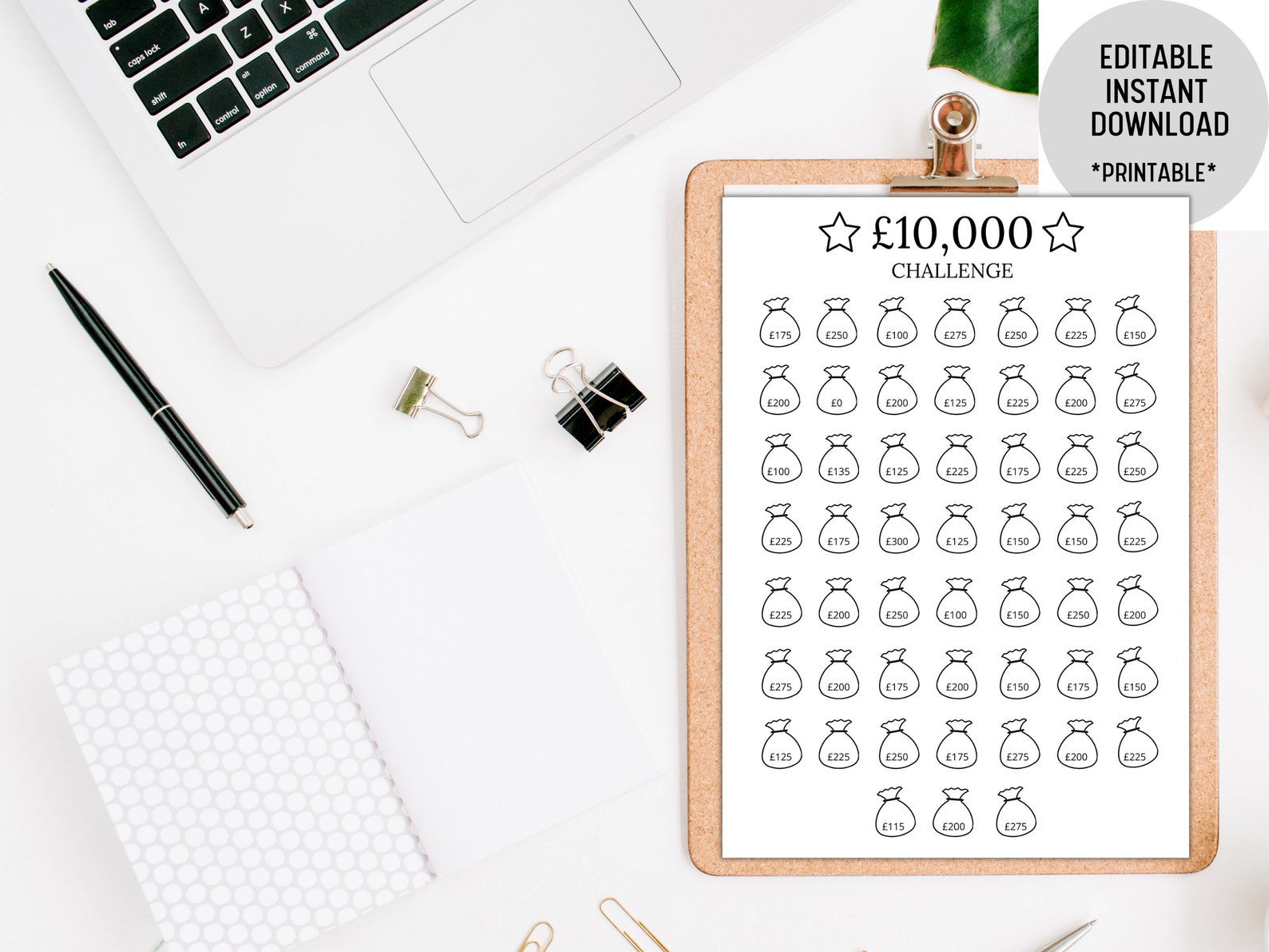 fillable-10k-pounds-money-saving-challenge-printable-save-10k-etsy
