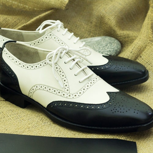 Men Wingtip Oxford Brogues Shoes Handmade Men's Leather - Etsy