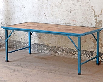 Industrial Style Folding Table - Extra Large