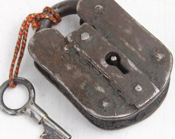 Antique Padlock - Extra Large Iron