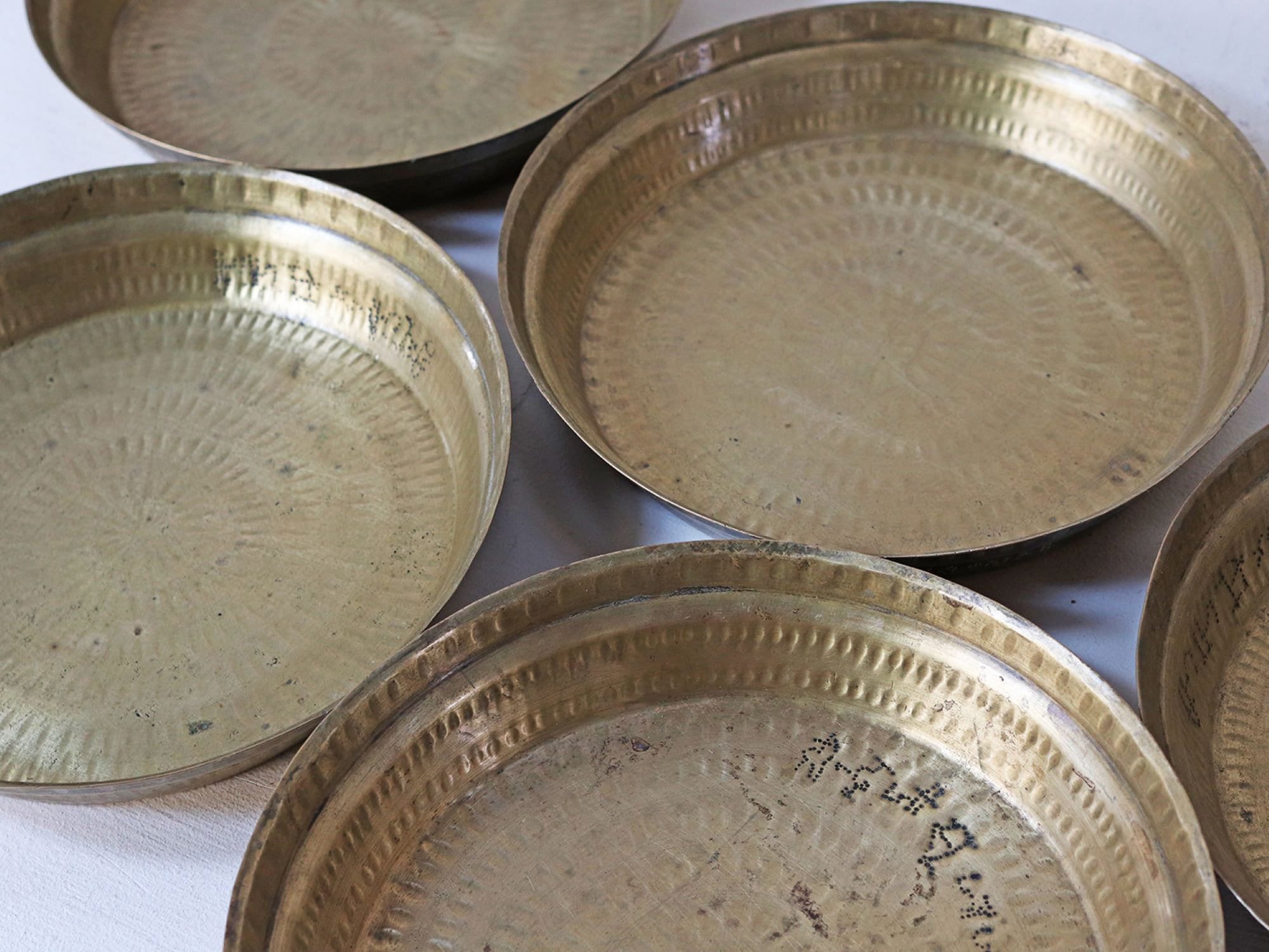 Vintage Brass Plate Etsy