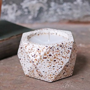 Terrazzo Candle Holder