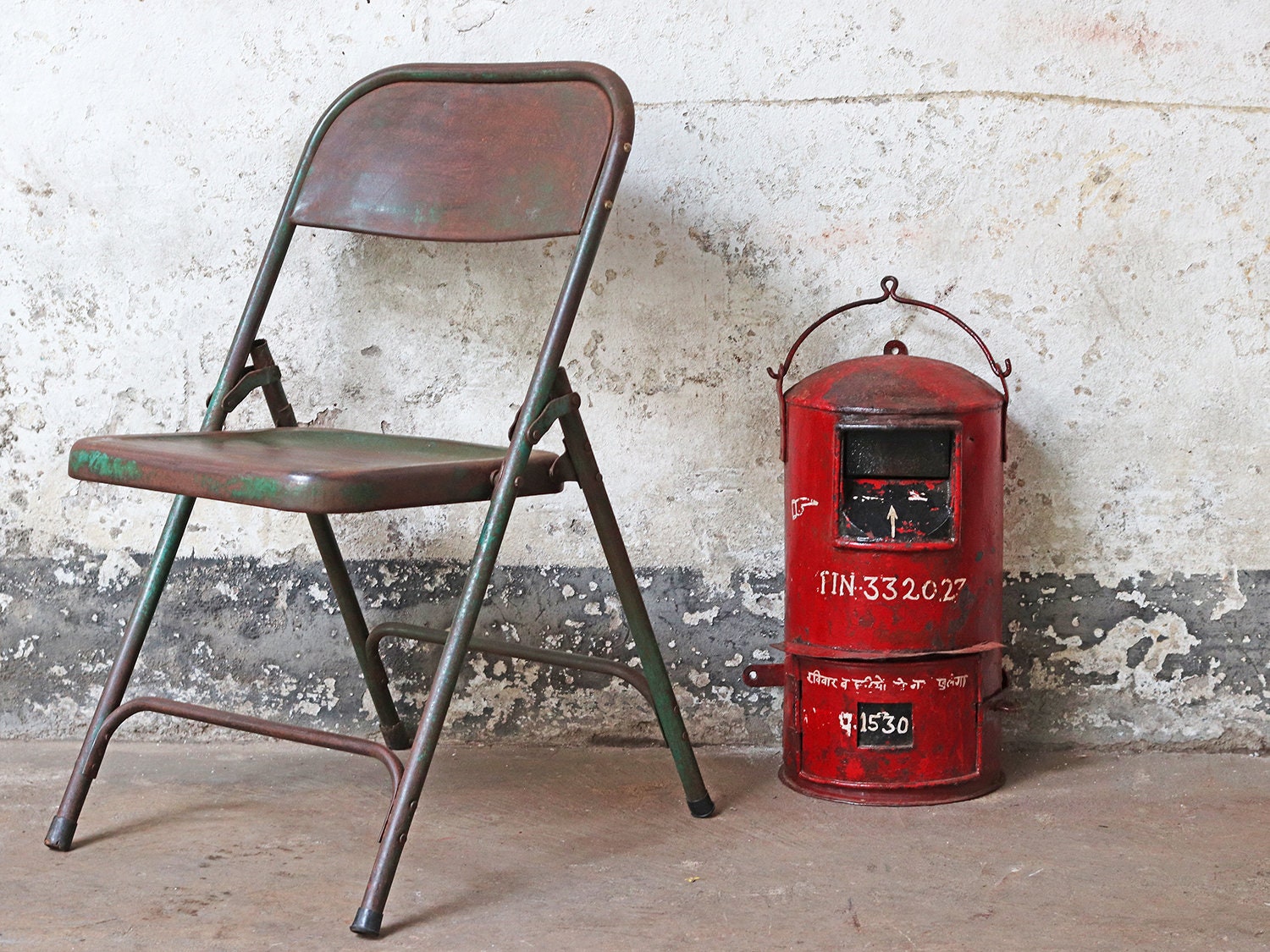 Z² BellaDecor Boîte Aux Lettres Murale Vintage Pour L'extérieur De