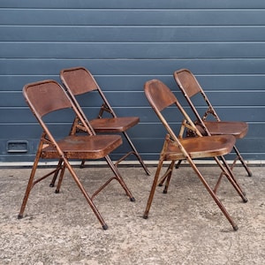 【T】OLD MOUNTAIN OLD FOLDING CHAIR Gin T】OLD MOUNTAIN OLD FOLDING CHAIR Gin Vintage Clarin MFG CO