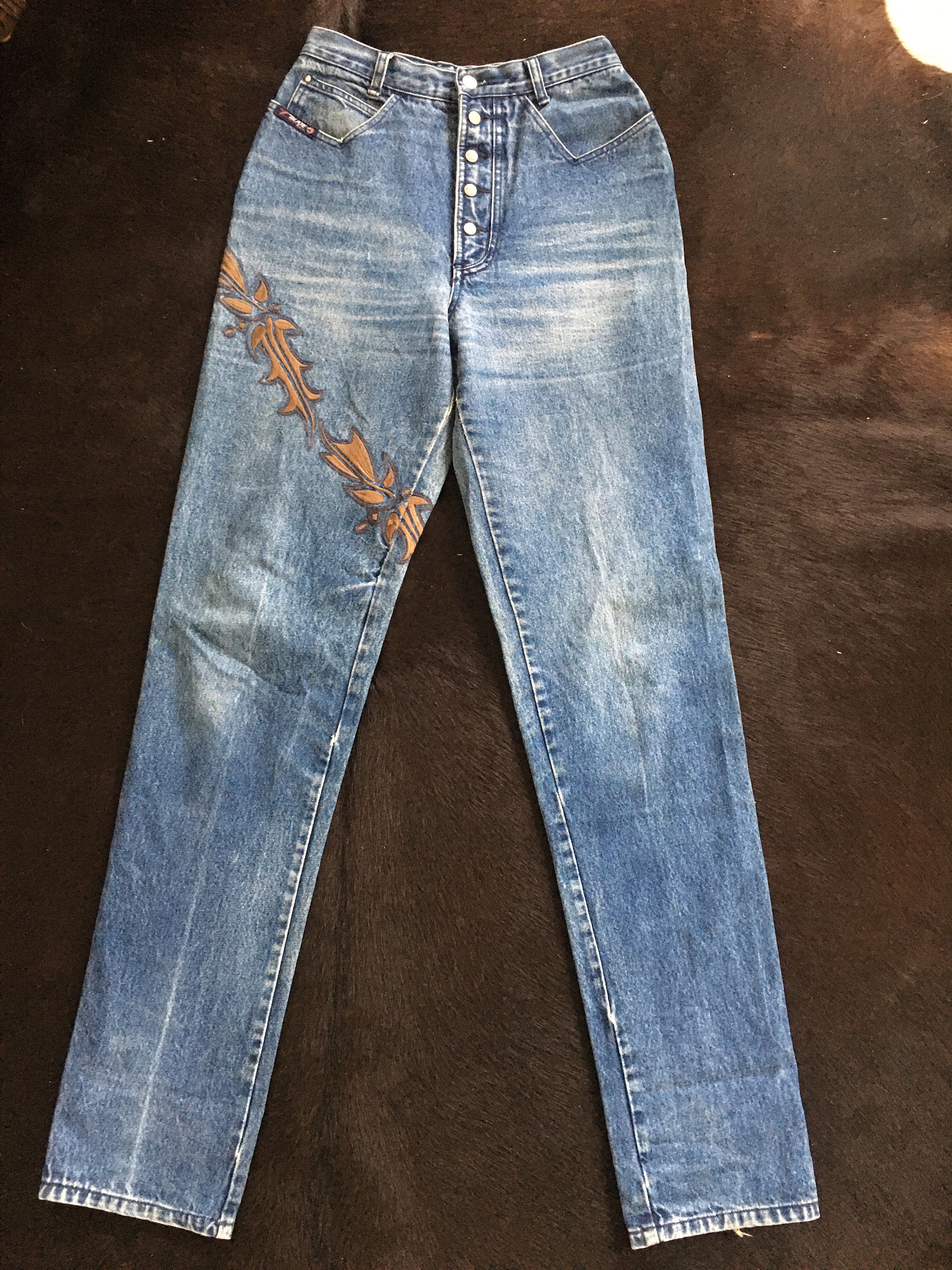 Vintage High Waisted BLAZE Jeans | Etsy