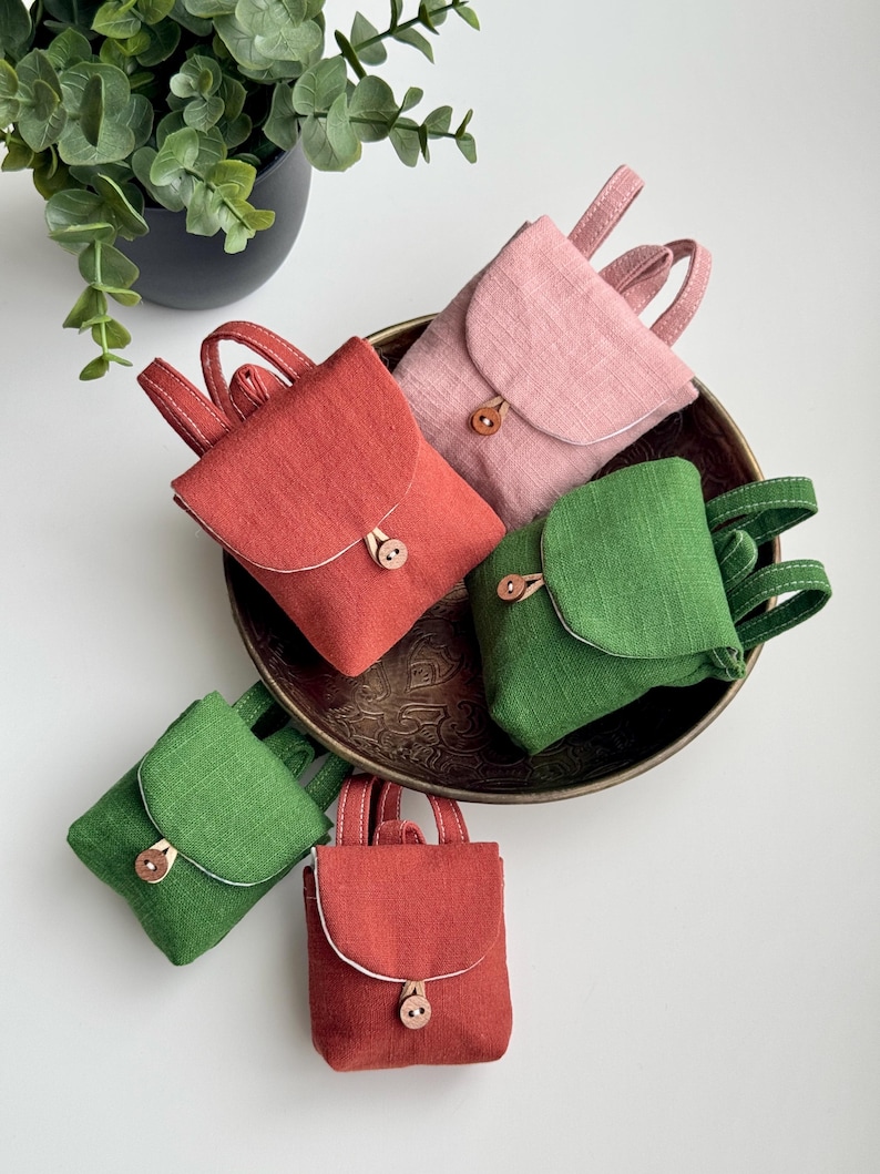 Doll Backpack 2 sizes PDF Sewing Pattern and Tutorial image 3