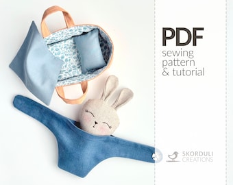 Babykonijnset pdf-naaipatroon en zelfstudie
