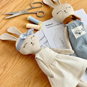 Bunny PDF Sewing Pattern and Tutorial - Etsy