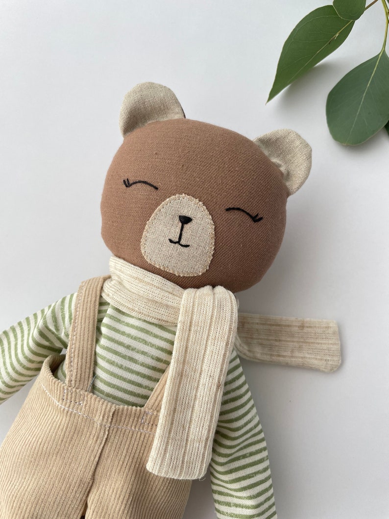 Bear Sewing PDF Pattern and Tutorial, Instant Download Sewing Partern imagem 2