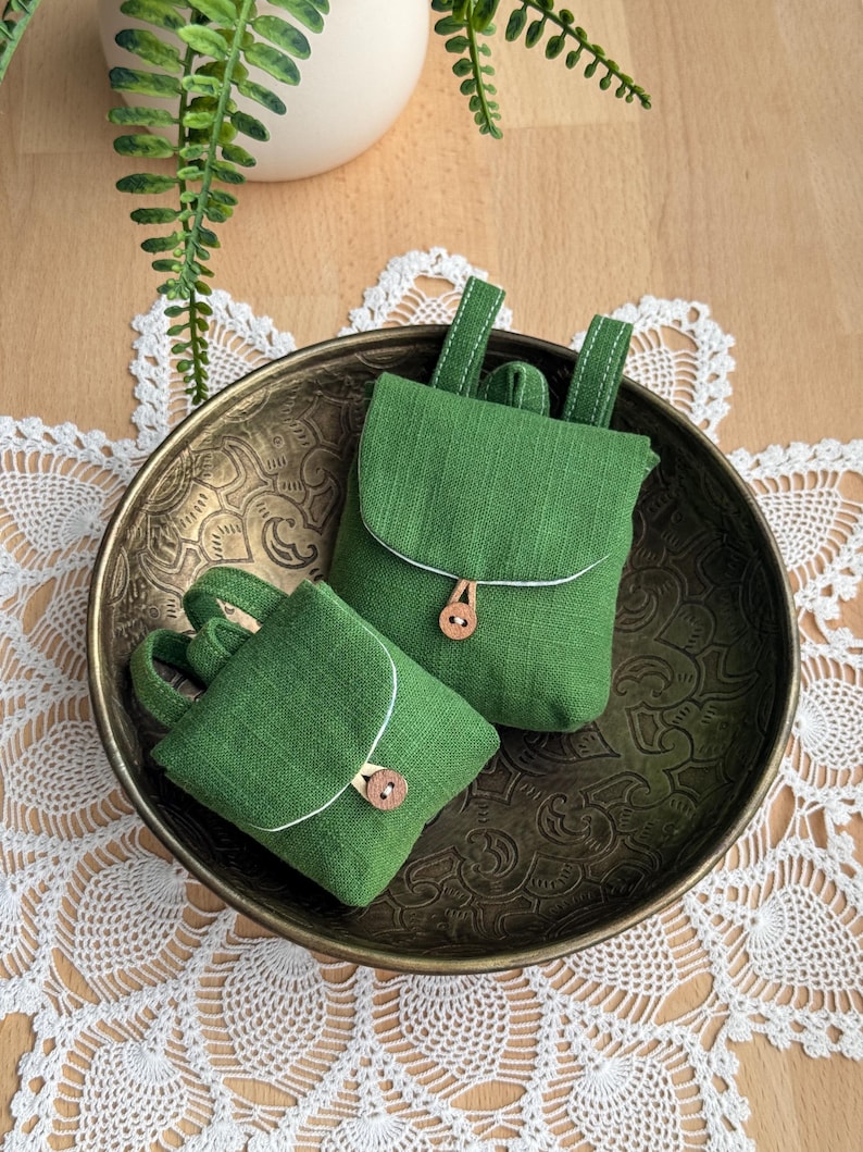 Doll Backpack 2 sizes PDF Sewing Pattern and Tutorial image 7