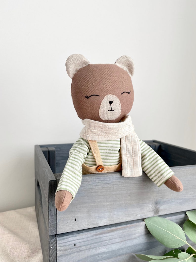 Bear Sewing PDF Pattern and Tutorial, Instant Download Sewing Partern imagem 10