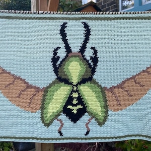 Beetle Crochet Tapestry Pattern