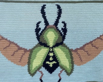 Beetle Crochet Tapestry Pattern