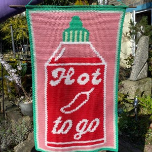 HOT TO GO Crochet Tapestry Pattern