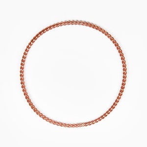 Sacred 1/2 Cubit Plain Jane Light-Life Tensor Ring, Copper