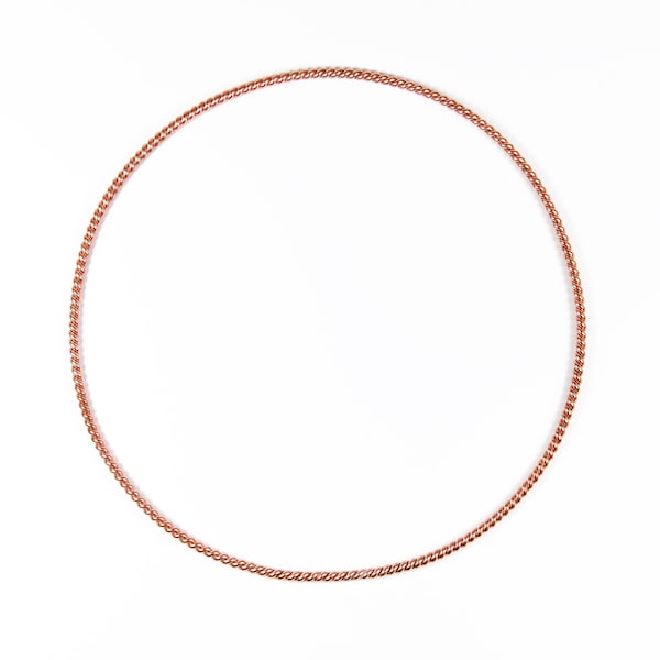 Sacred 1 Cubit Plain Jane Light-Life Tensor Ring, Copper