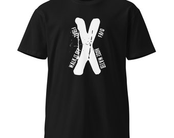 Unisex Gen X T-Shirt, GenX FAFO Feral Walk It Off Hose Water, Double Sided Grapic