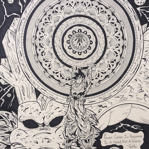 Dragon Ball Z Lamp - Etsy