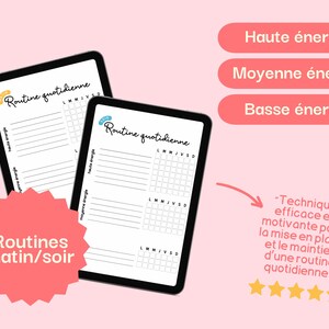 Downloadable PDF - Morning & Evening Routine for ADHD - Maintaining Habits