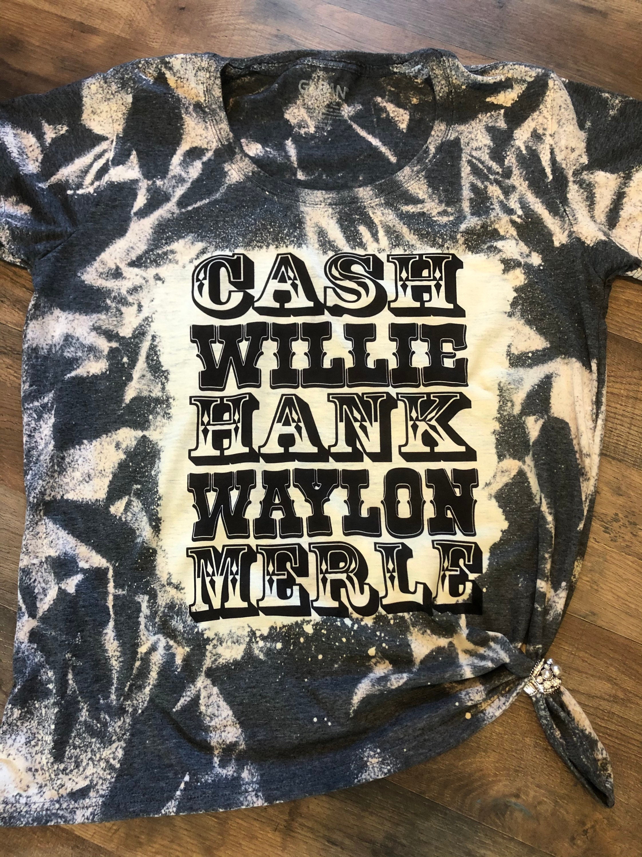 Cash Willie Hank Waylon Merle Bleached Gray Sublimated | Etsy