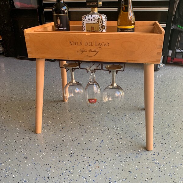 Buy Wooden Wine Crate Online Etsy
