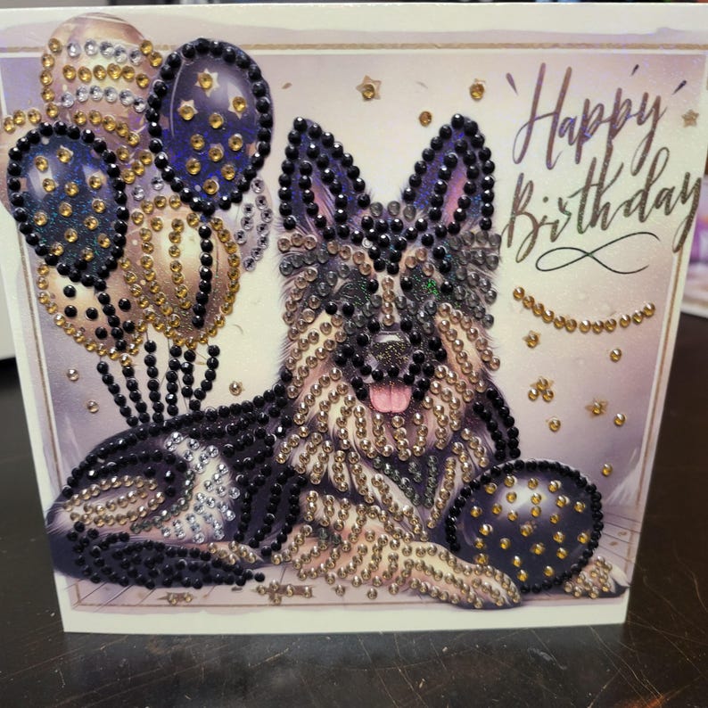 Happy Birthday German Shepherd - Etsy