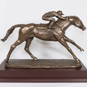 Trofeo di bronzo equestre &quot;On The Flat&quot; David Geenty