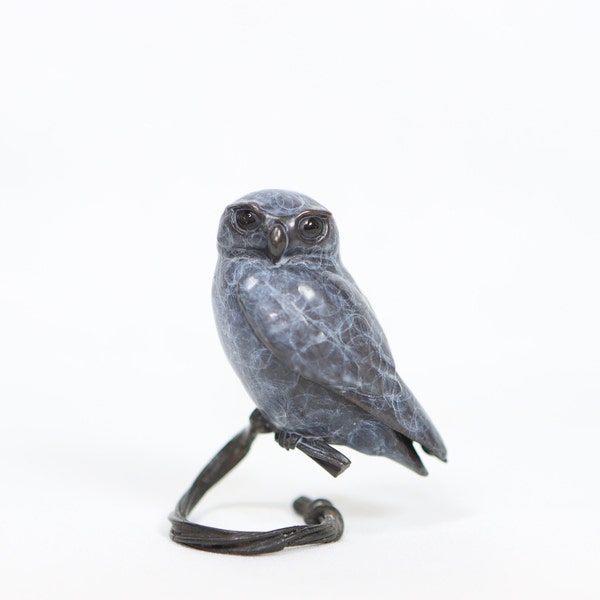 Little owl Solid Bronze Steve Boss