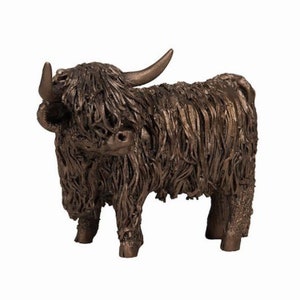 Frith Highland Cow Standing Small Veronica Ballan VB075