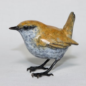 Wren Solid Bronze life Size Steve Boss