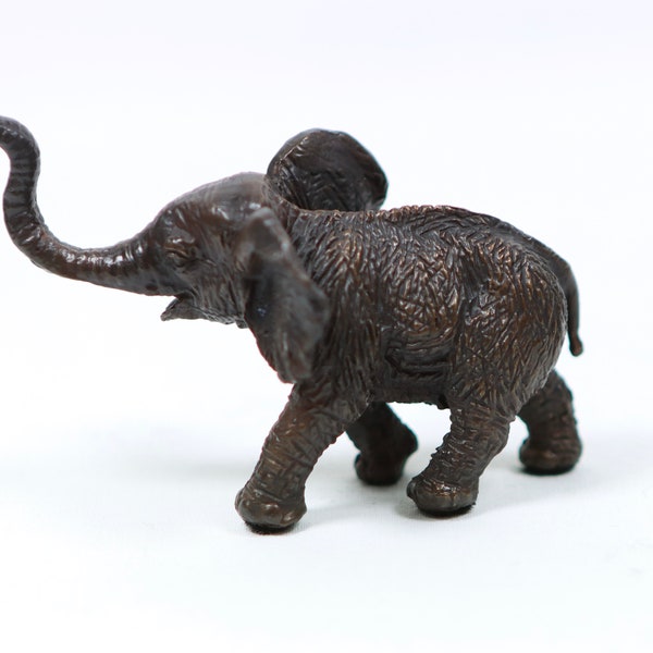 Elephant on the Rampage  Solid Bronze