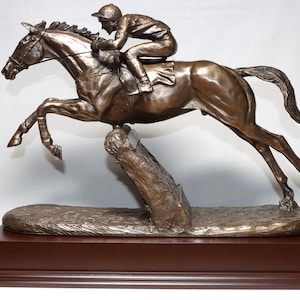 Die Hürdenläuferin Bronze Trophäe Harriet Glen