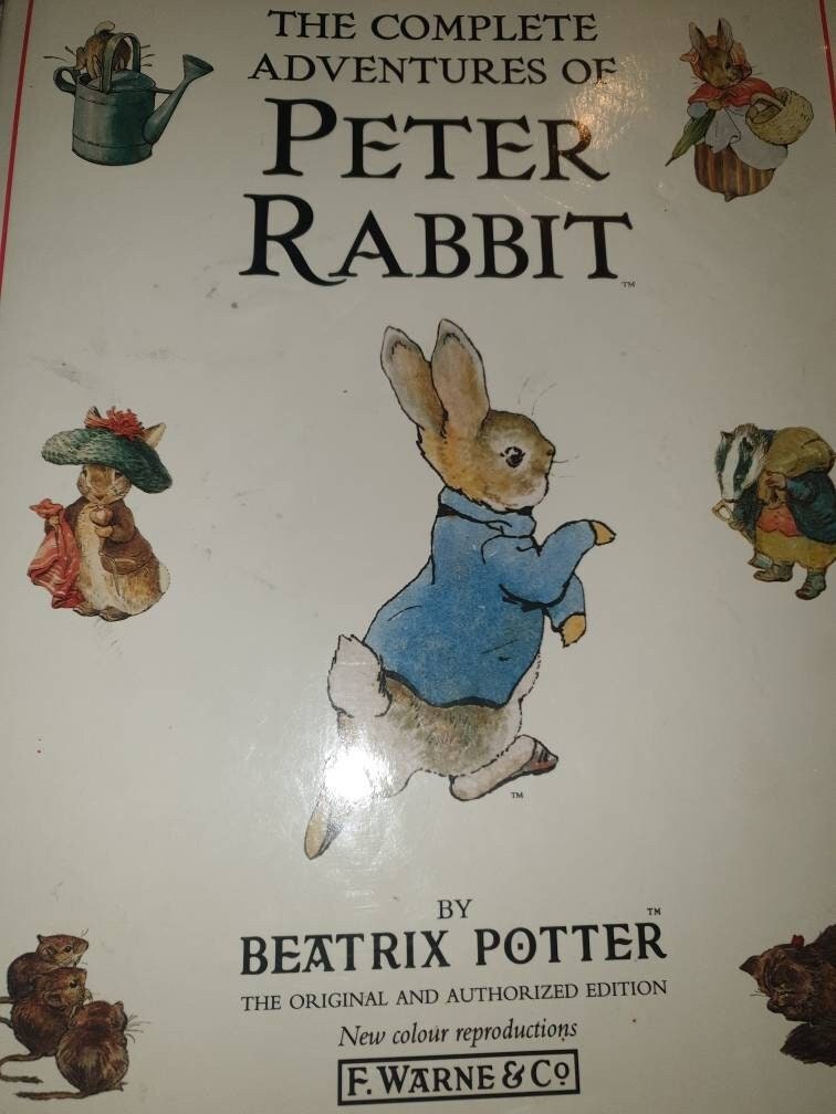 The Original Peter Rabbit Books by Beatrix Potter 3 8 12 or 14 1986  Printing F Warne & Co Select 1 or More Indicate Title When Ordering 