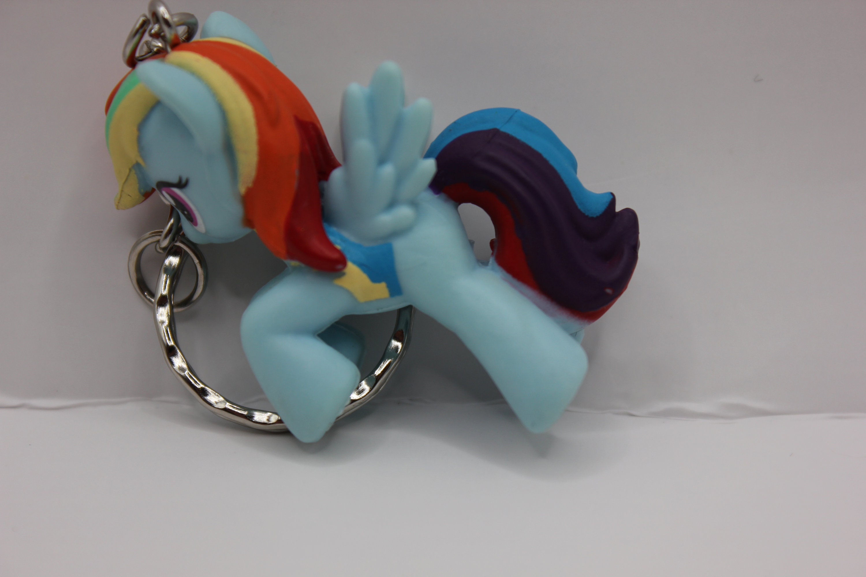Mlp Key Rings Wonderbolts MLP Pony Keyring: Upcycled Bag Charm - Etsy